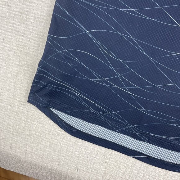 Poc Sports Cycling Running Light Tee T Shirt Jersey Short Sleeve Blue Sz s Read* - Picture 4 of 16